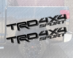 TRD 4×4 SPORT Tundra Sticker *BED SIDE STRIPESDECAL SET (0EDD01)