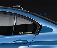 M Performance Decal Sticker logo m power M2 M4 M3 M6 M8 X3M Multi color BMW Pair