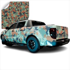 3M Vinyl Printed Mini Camo Patterns CW Series Wrapping Film | CW3866M