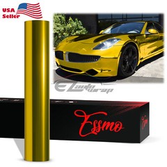 ESSMO PET Chrome Stretch Car Auto Vehicle Vinyl Wrap Decal Sticker Sheet Film