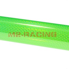 Hex Holographic Gloss Emerald Green Headlights Taillight Tint Film Fog Honeycomb