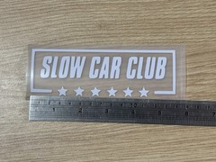 Slow Car Club Sticker JDM Vinyl Graphic Decal Kanji KDM Drift Window Bumper Etc