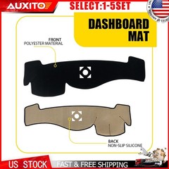 Black Dash Cover Pad Mat For Infiniti G25 G35 G37 Q40 Q60 2008-15 Dashboard 1-5X