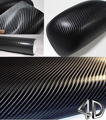 Color 7D Premium Super Gloss Carbon Fiber Vinyl Wrap Bubble Free Air Release 6D