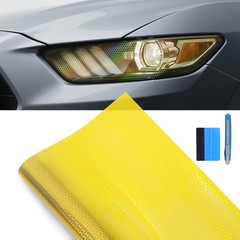 For TOYOTA Car Honeycomb Headlight Taillight Lamp Vinyl Wrap Automobile Stickers