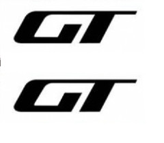 1985-1986 Mustang GT Rear Quarter Decals Set, Many Colors