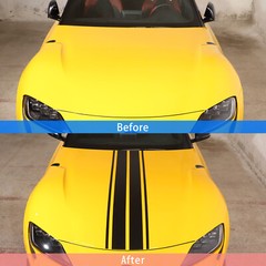 Rally Racing Stripes Hood Roof Trunk Vinyl Decal Fit For Toyota Supra 2019-2022