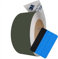 3M 2080 M26 12″ x 6′ Matte Military Green Vinyl Vehicle Car Truck Wrap Roll