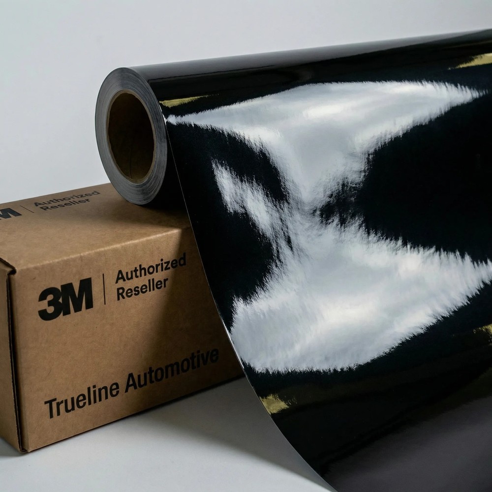 High Gloss Metallic Black – 3M 2080 HG212 Vinyl Wrap Film All Sizes Dual Cast