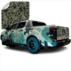 3M Vinyl Printed Mini Camo Patterns CW Series Wrapping Film | CW8469M
