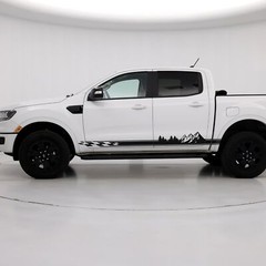 Overland Truck Decal Sticker. Mountain Forest Truck Side Stripes. Universal Fit.