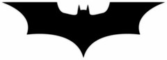Batman black sticker decal 6″ x 2″