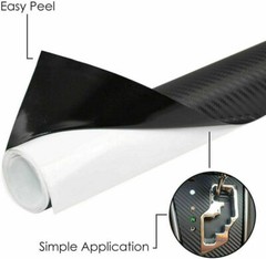 60×12″ Carbon Fiber Pattern Waterproof Texture Vinyl Car Wrap Sheet Roll Sticker