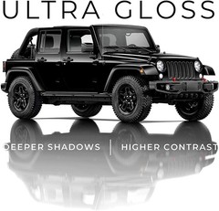 VViViD+ Ultra Gloss Premium Vinyl Car Wrap Film 6ft x 5ft, Piano Black