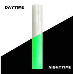 GloTek™ Glow in the Dark Vinyl – Self Adhesive | 24”x10Yd – Signs, Decals, Floor