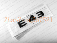 Gloss Black Emblems Logos Letters for Mercedes-Benz E43 Biturbo 4Matic AMG W213
