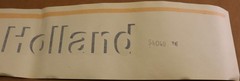 New Holland Hood Decal 87646346 OEM