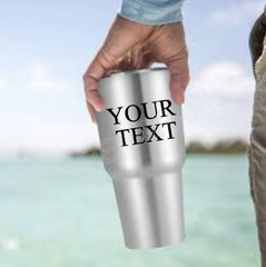 Custom Text Vinyl Decal Any Name/Text -Tumbler, Laptop, RV, Cars, Trucks & more