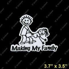 My Family Funny Illest Hellaflush Vinyl Decal Sticker Euro JDM Car Window