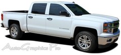GMC Sierra Vinyl Graphics Kit 3M Pin Stripes Decals 2014-2018 Chevy Silverado