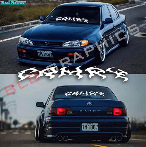 Camry sticker RP JDM slammed windshield boost window decal Fits Toyota