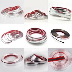 Car Chrome Door Window Bumper Side Body Trim Molding Strip Decal Protector 9.8ft