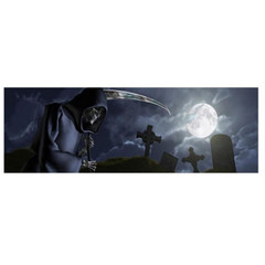 Grim Reaper Cemetery Rear Window Graphic Decal Sticker Car Truck SUV Waterproof