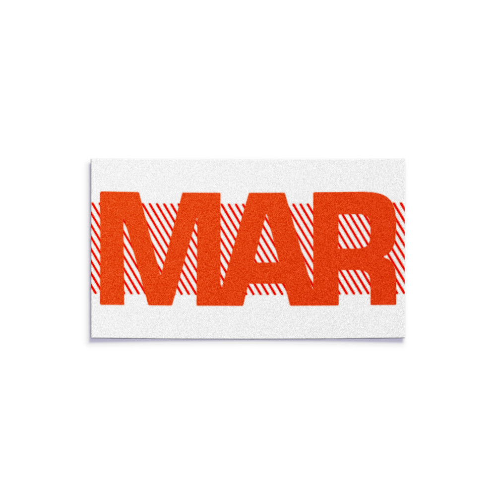 MARCH – California License Plate RED Month Sticker – DMV Registration YOM Tag