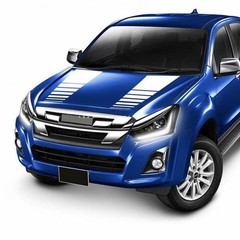 Racing Hood Stripes Decal Vinyl Stickers for Car SUV Truck Universal Fit