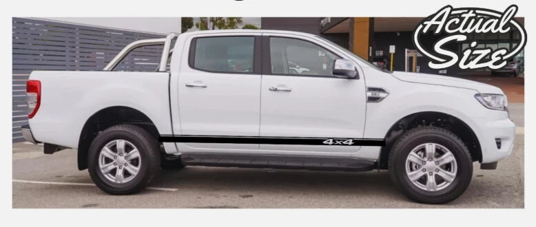 Fits Ford F150 Side Stripes Graphics Any Year Decals Stickers 1