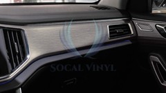 Brushed Aluminum Steel Gunmetal Gray Vinyl Wrap Sticker Decal Air Release Sheet