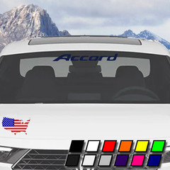 Windshield Banner Vinyl Decal Sticker for Honda Accord LX SE EX-L Sport-L Hybrid
