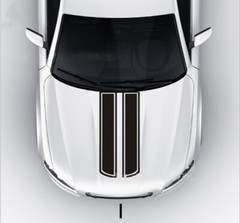 Universal Fit Racing Hood Stripes Decal Vinyl Stickers for Car SUV Truck