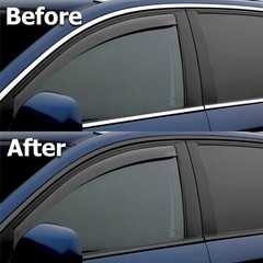 Gloss Black Car Vinyl Wrap for Chrome Delete Window Trim Door 2 Inch x 25 Ft