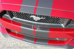 2015-2017 Ford Mustang SLIM RACING STRIPES 7 Inch Wide Hood 3M Pro Vinyl Decals