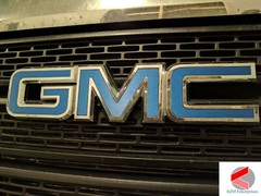 Precut DECALS for 2018 2019 2020 2021 GMC Terrain Emblem Overlay Set