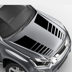 Racing Hood Stripes Decal Vinyl Stickers for Car SUV Truck Universal Fit
