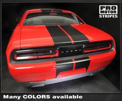 Dodge Challenger Over The Top Double Stripes Decals 2015 2016 2017 2018 2019
