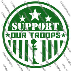 Support Our Troops,Navy,Army,USAF,USCG,Military,Stickers,USA,Vinyl Decal