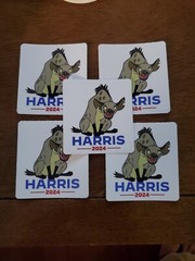 TRUMP STICKERS MAGA FJB 5 PACK 5 YEAR WARRANTY WORLDWIDE 🌐 SHIPPING