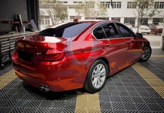 Premium Super Gloss Metallic Soul Red Car Vinyl Wrap Sticker Decal Sheet Film