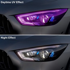 Photochromic TPU Headlight Tint Film UV Clear Color Taillight Light Protection