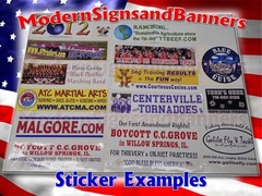 40 3×5 Custom Printed Full Color Outdoor Vinyl Car Bumper Sticker Decal Die Cut