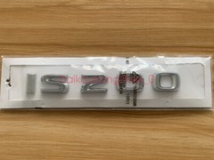 Chrome ABS IS200 Number Trunk Letters Badge Emblems Sticker For 08-20