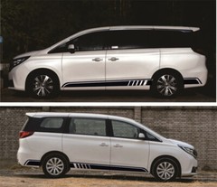 Car Sticker Decal Trim Waterproof Pair 270 x16cm Fit For Toyota Sienna 1998-2024