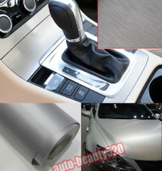 Bubble Free Car Metallic Strips Matte Brushed ALUMINUM Vinyl Wrap Sticker – CF