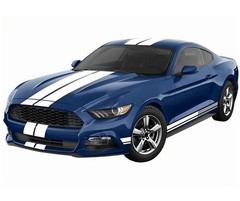 Full Set Car Sticker For Ford Mustang Racing Stripe Hood Roof Rear Side Decals