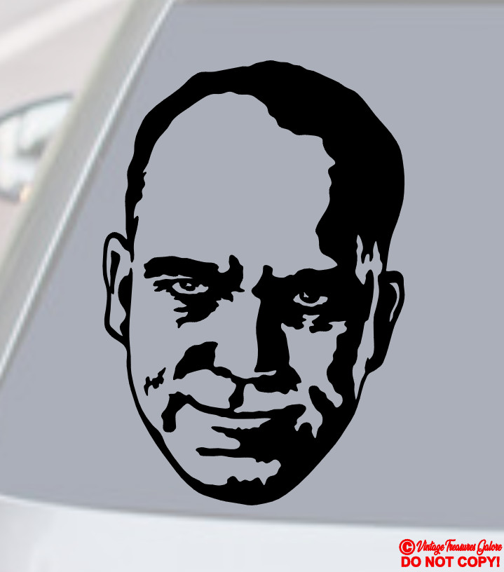 KARL CHILDERS Vinyl Decal Sticker Window Car SLING BLADE FUNNY ICONIC CHARACTER