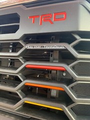 Toyota Tundra TRD indent and heritage front grill decals 2022