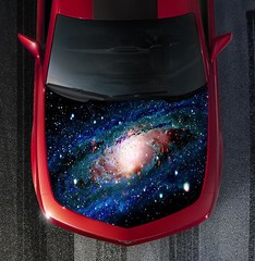 H125 GALAXY Hood Wrap Wraps Decal Sticker Tint Vinyl Image Graphic